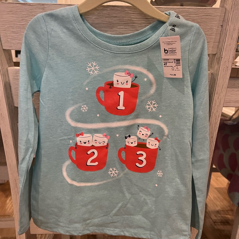 5/$10 Childrens Place new winter shirt size 4